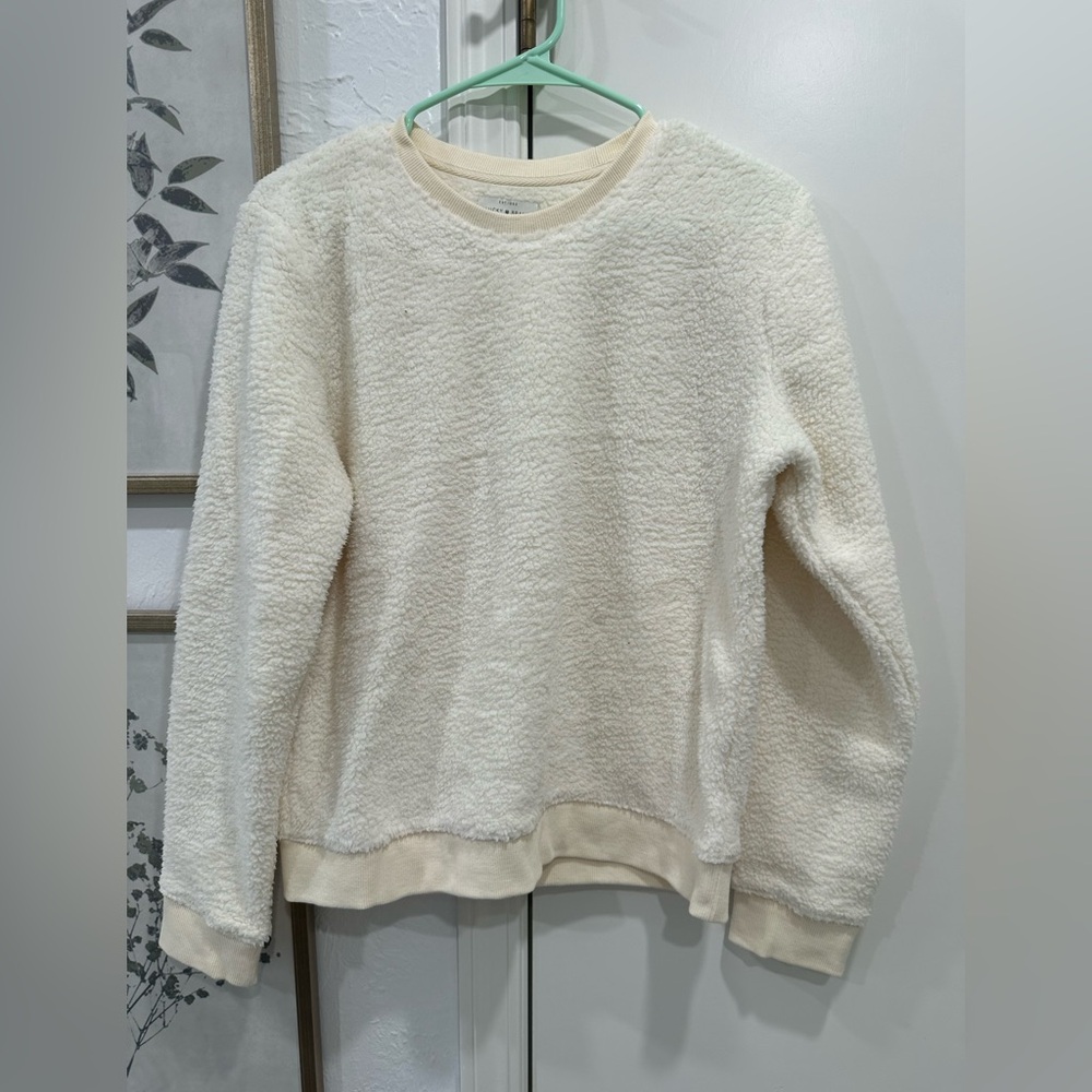 Lucky brand fleece sweatshirt